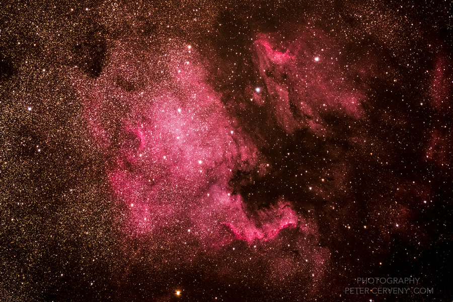 NGC7000/IC5070 North America Nebula/Pelican Nebula