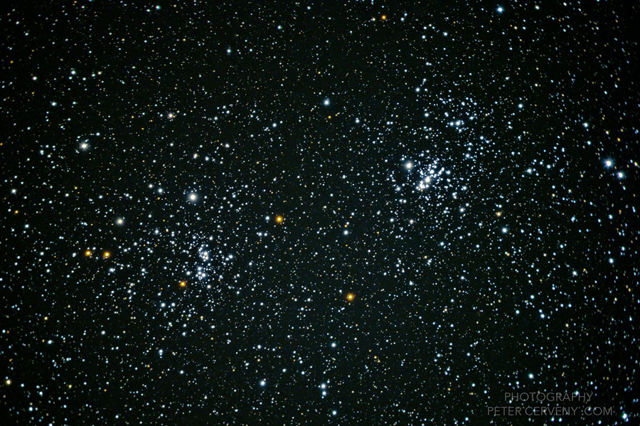 NGC 884/NGC 869 h and x Persei